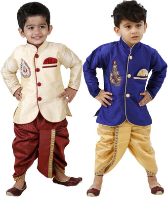 

FTC Bazar Boys Kurta and Churidar Set, Blue