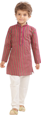 

Jeet Boys Kurta and Pyjama Set, Maroon