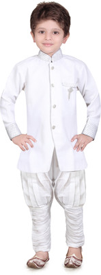 

Jeet Boys Kurta and Pyjama Set, White