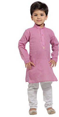 

Jeet Boys Kurta and Pyjama Set, Pink