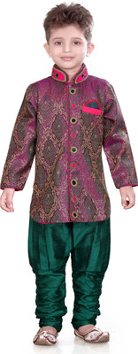 Jeet Boys Kurta and Pyjama Set, Multicolor
