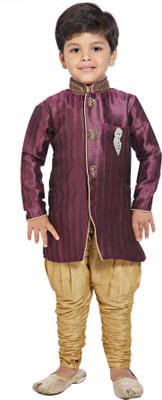 

Jeet Boys Kurta and Pyjama Set, Maroon