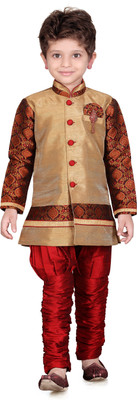 

Jeet Boys Kurta and Pyjama Set, Multicolor