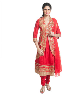

Cynthia's Fashion Women Kurta, Pyjama & Dupatta Set, Peach