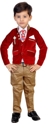 39% OFF on Kabeer Boys Blazer, Shirt and Trouser Set 39% OFF on Kabeer Boys Blazer, Shirt and Trouser Set