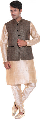 57% OFF on TAG-7 Men Kurta, Waistcoat and Pyjama Set 57% OFF on TAG-7 Men Kurta, Waistcoat and Pyjama Set