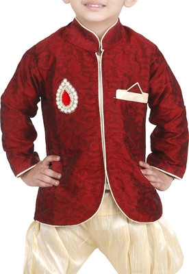 

FTC Bazar Boys Kurta and Pyjama Set, Maroon