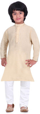 

Jeet Boys Kurta and Pyjama Set, Gold