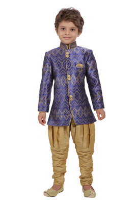 

Jeet Boys Kurta and Pyjama Set, Blue