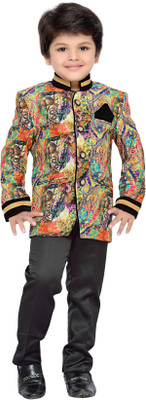 

AJ Dezines Boys Blazer and Pant Set(Pack of 1, Multicolor-1
