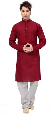 Ishin Men's Kurta and Pyjama Set available at flipkart for Rs.699