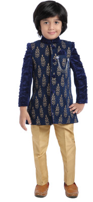 

Jeet Boys Kurta and Pyjama Set, Blue