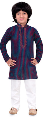 

Jeet Boys Kurta and Pyjama Set, Purple