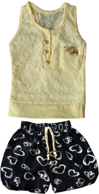 mkb Girls Top and Skirt Set mkb Girls Top and Skirt Set