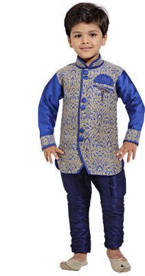 

Jeet Boys Kurta and Pyjama Set, Blue