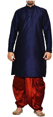 Larwa Men Kurta Dhoti Pant Set