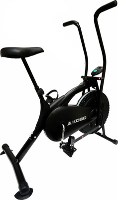 

Kobo Air Delux Cycle Black Upright Stationary Exercise Bike(Black)