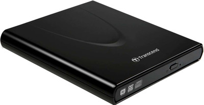 

Transcend Slim Portable CD/DVD Writer (Black)(Black)