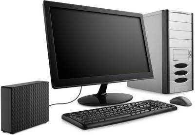 Seagate 4 TB Wired External Hard Disk Drive (Black, Mobile Backup Enabled, External Power Required) 
