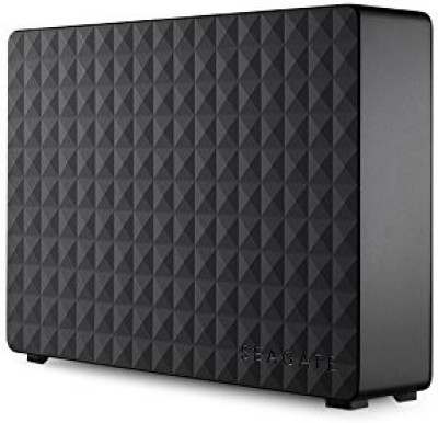 Seagate 4 TB Wired External Hard Disk Drive(Black, External Power Required)