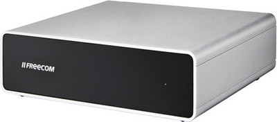 

Freecom 2 TB Wired External Hard Disk Drive(Black, External Power Required)