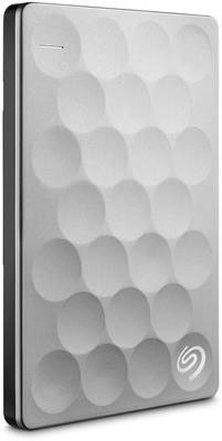 Seagate 1 TB Wired External Hard Disk Drive with  200 GB  Cloud Storage
