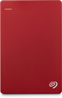 

Seagate Plus Slim 2 TB Wired External Hard Disk Drive(Red, Mobile Backup Enabled)
