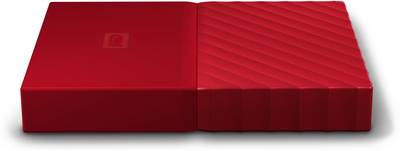 WD 2 TB Wired  External Hard Drive (Red) 
