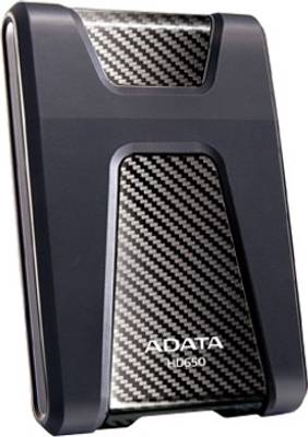 Adata DashDrive Durable 1 TB  External Hard Drive (Black) 