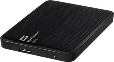 WD Passport Ultra 2.5 inch 2 TB External Hard Drive (Black) 