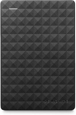 Seagate 1 TB Wired  External Hard Drive (Black) 