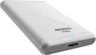 Adata 2 TB Wired  External Hard Drive (White) 