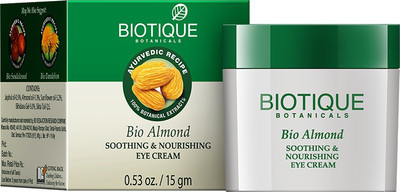 BIOTIQUE Biotique Bio Almond Soothing & Nourishing Eye Cream(15 g) BIOTIQUE Biotique Bio Almond Soothing & Nourishing Eye Cream(15 g)