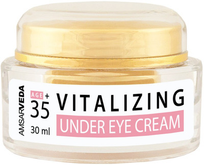 

Amsarveda Vitalizing Under Eye Cream -100% Natural with Green Tea extract & Moringa oil(30 ml)