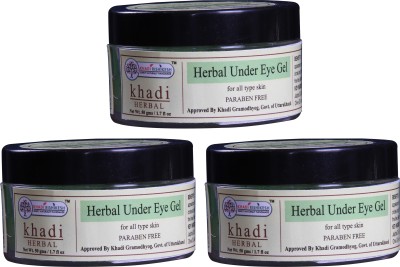 Khadi Rishikesh Herbal Under Eye Gel Pack of 3(50 g)