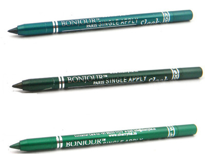 

Bonjour Paris Single Apply 1507201631 Glazed Green-Leaf Green-Pure Green Kajal(Glazed Green, Leaf Green, Pure Green)
