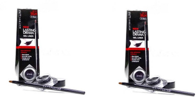 

Maybelline Lasting Drama Gel Eye Liner Pack Of 2 5 g(Black)