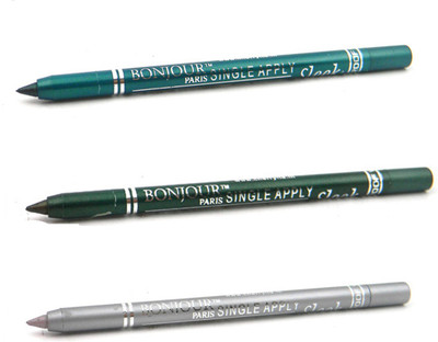 

Bonjour Paris Single Apply 1507201632 Glazed Green-Leaf Green-Silver Kajal(Glazed Green, Leaf Green, Silver)