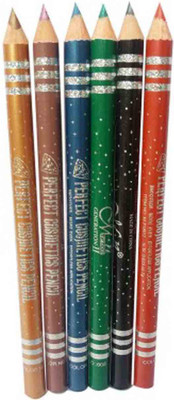 

MN Makeup Eye liner-AHJ-Pack 0f-6 6 g(Multicolor)