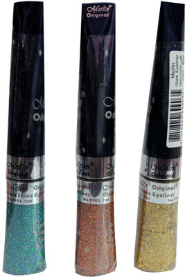 

Meilin Glamshine Eyeliner 21 ml(Sky Blue, Red, Gold)