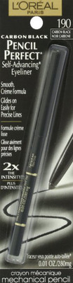 

L'Oreal Paris Pencil Perfect Self-Advancing Eyeliner 0.28 g(190 Carbon Black Noir Carbone)