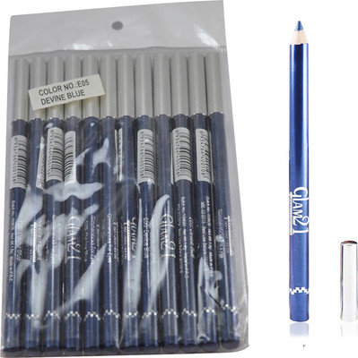 

Glam 21 BLUE GLIMMERSTICKS FOR EYES & LIPS PACK OF 12PCS- GH 1.8 g(BLUE-GH)