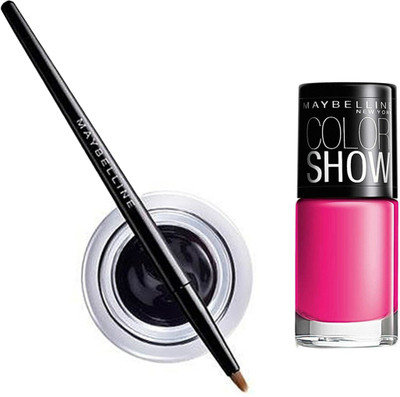 

Maybelline Lasting Drama Gel Eye Liner - 1 with Offer 2.5 g(Black - 01)
