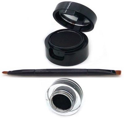 

One Personal Care 2 in 1 Gel + Cake Liner | Be You | 9 to 9 Long Lasting Drama | Smudge/Waterproof 6 g(Black)