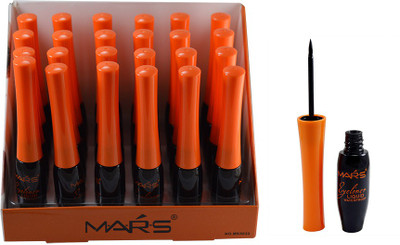 

Mars LIQUID & WATERPROOF EYELINER PACK OF 24 PCS 120 g(Black HGRR-1)