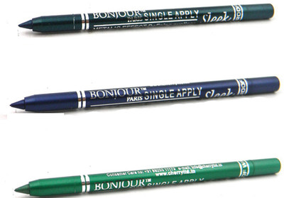 

Bonjour Paris Single Apply 1507201656 Green-Party Blue-Pure Green Kajal(Green, Party Blue, Pure Green, 3.6 g)