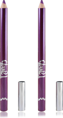 

Glam 21 PURPLE GLIMMERSTICKS FOR EYES & LIPS PACK OF 2PCS 1.8 g(PURPLE-GT)