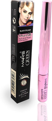 

Mars Queen Collection Black Eyeliner Free Liner & Rubber Band 4.8 g(Black)
