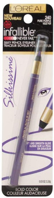

L'Oreal Paris Infallible Never Fail Silky Eyeliner 1.1 g(Purple)