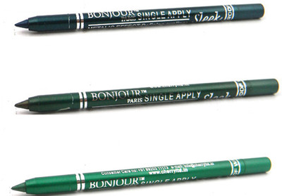

Bonjour Paris Single Apply 1507201650 Green-Leaf Green-Pure Green Kajal(Green, Leaf Green, Pure Green, 3.6 g)